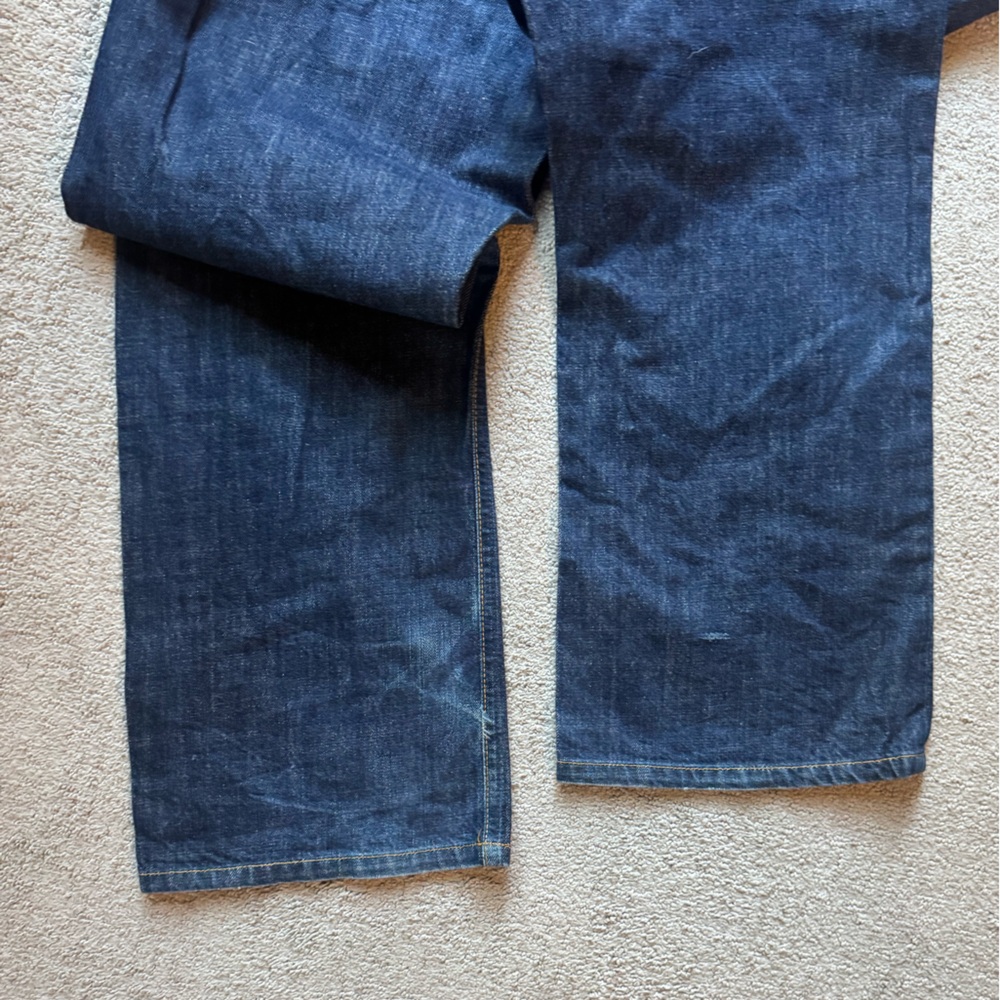 Nudie Jeans 36W 34L Dry Navy Jeans - Picture 6 of 9